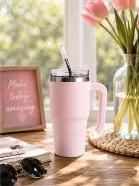 20 oz Grippy Tumbler HOGG Baby Pink